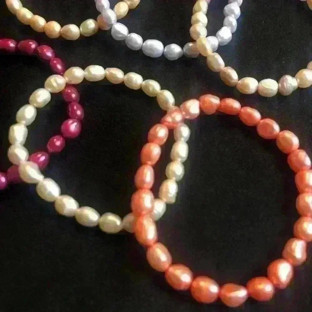 7 pc Mixed bead bracelets - Picture 7 of 10